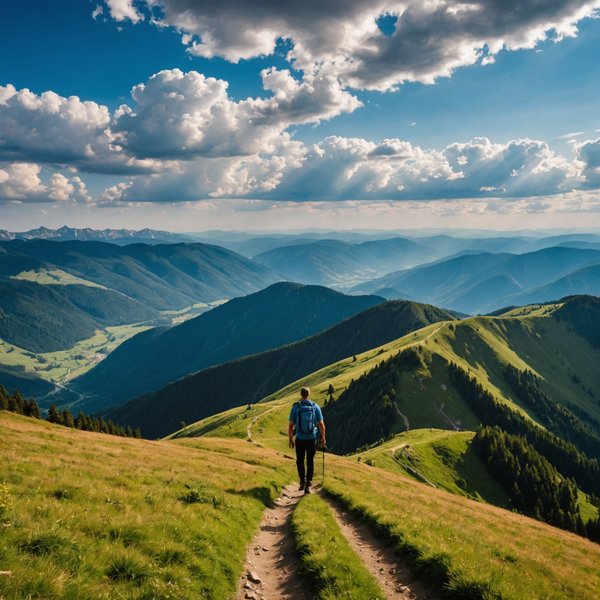 Quels sont les meilleurs itinéraires pour une randonnée dans les montagnes de Carpathes, Ukraine?